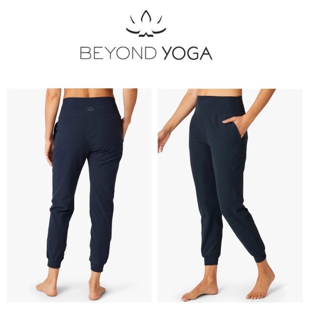 BEYOND YOGA SPACEDYE JOGGER navy blue - Picture 3 of 7